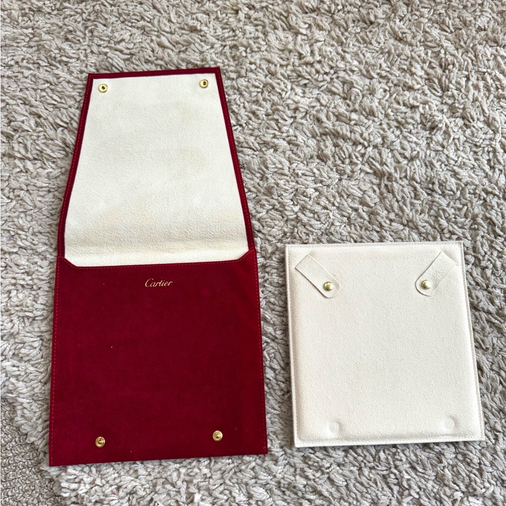 Cartier Necklace Travel Pouch